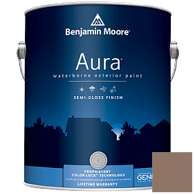 Краска Aura Waterborne Exterior Semi-Gloss Finish (632) цвет 1028 Spanish Brown