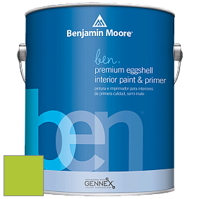 Benjamin Moore Ben W626 Premium Interior Latex Eggshell краска цвет NCS S 0575-G40Y 