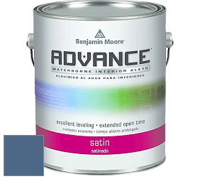 Benjamin Moore 792 Advance Interior Paint-Satin эмаль цвет NCS S 5030-R80B 
