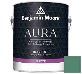 Краска Benjamin Moore Aura Interior Paint - Matte (522) цвет 2041-30 Green Gables