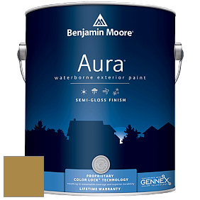 Benjamin Moore Aura 632 Waterborne Exterior Semi-Gloss Finish краска цвет 2151-20 Golden Chalice