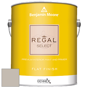 Benjamin Moore 547 Regal Select Waterborne Interior Flat Finish краска цвет 861 Shale
