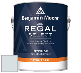 Benjamin Moore 550 Regal Select Waterborne Interior Pearl Finish краска цвет 2129-70 Silver Cloud