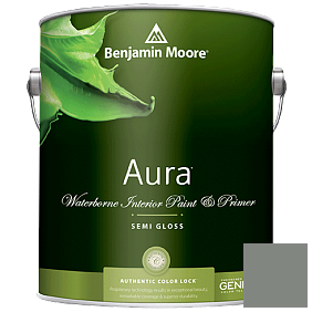 Краска Aura Waterborne Interior Semi-gloss Finish (528) цвет HC-163 BM HC-163