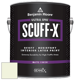 Benjamin Moore 484 Ultra Spec SCUFF-X Interior Matte Finish краска цвет 2031-70 Lime Froth