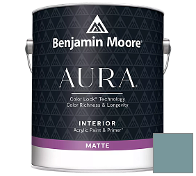 Краска Benjamin Moore Aura Interior Paint - Matte (522) цвет 719 Hemlock