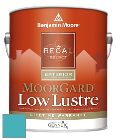 Benjamin Moore W103 Regal Select Exterior Paint-MoorGard Low Lustre Finish краска цвет 760 Baltimore Sky