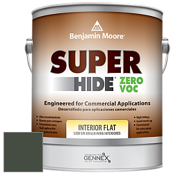 Benjamin Moore 355 Super Hide Zero Voc Interior Flat краска цвет NCS S 8010-G30Y 