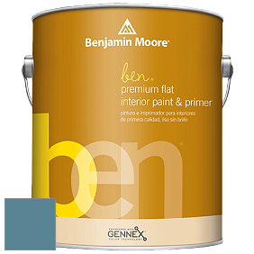 Benjamin Moore Ben W625 Premium Interior Latex Flat краска цвет AF-525 