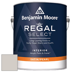 Benjamin Moore 550 Regal Select Waterborne Interior Pearl Finish краска цвет 2111-60 Barren Plain