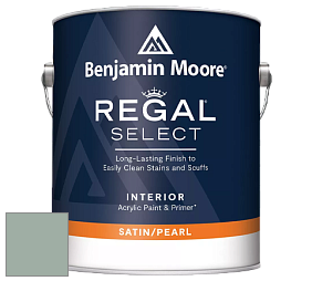 Benjamin Moore 550 Regal Select Waterborne Interior Pearl Finish краска цвет NCS S 3010-G 