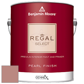 Benjamin Moore 550 Regal Select Waterborne Interior Pearl Finish краска цвет 2094-40 Soft Cranberry