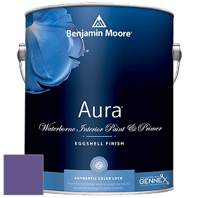 Benjamin Moore Aura 524 Waterborne Interior Eggshell Finish краска цвет 2071-30 Mystical Grape