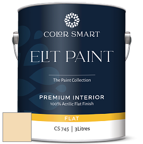 COLOR SMART CS 745 ELIT PAINT глубокоматовая моющаяся краска цвет 198 Cornsilk