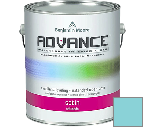 Краска Benjamin Moore 792. Advance Interior Paint-Satin эмаль цвет 758 Rhythm and Blues