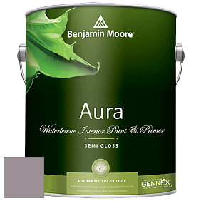 Benjamin Moore Aura 528 Waterborne Interior Semi-gloss Finish краска цвет 2115-40 Mauve Blush