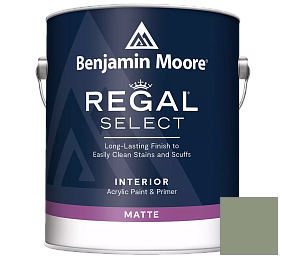 Краска Regal Select Interior Paint - Matte (548) цвет 453 Adirondack Green