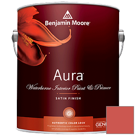 Краска Aura Waterborne Interior Satin Finish (526) цвет 1306 Habanero Pepper