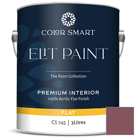 Краска COLOR SMART CS 745 ELIT PAINT глубокоматовая моющаяся краска цвет 2082-30 Cherokee Brick