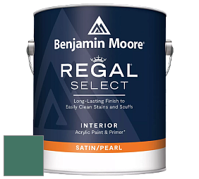 Benjamin Moore 550 Regal Select Waterborne Interior Pearl Finish краска цвет 623 Deep Sea