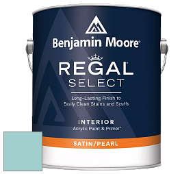 Benjamin Moore 550 Regal Select Waterborne Interior Pearl Finish краска цвет 2049-50 Spectra Blue