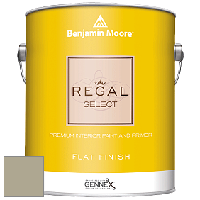 Benjamin Moore 547 Regal Select Waterborne Interior Flat Finish краска цвет HC-111 BM HC-111