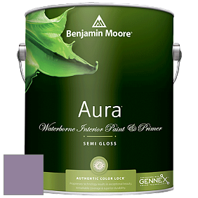 Benjamin Moore Aura 528 Waterborne Interior Semi-gloss Finish краска цвет 2072-40 Wild Orchid