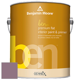 Benjamin Moore Ben W625 Premium Interior Latex Flat краска цвет AF-625 