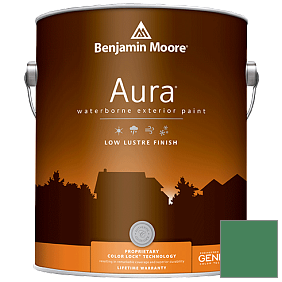 Краска Aura Waterborne Exterior Low Lustre Finish (634) цвет 2038-20 Irish Clover