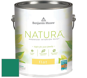 Benjamin Moore 512 Natura Interior Flat Finish матовая краска цвет 2046-20 Garden Green