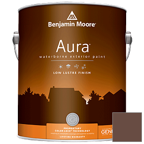 Краска Aura Waterborne Exterior Low Lustre Finish (634) цвет 2098-10 Barrel Brown