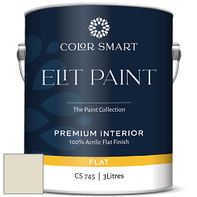 COLOR SMART CS 745 ELIT PAINT глубокоматовая моющаяся краска цвет OC-7 Creamy White