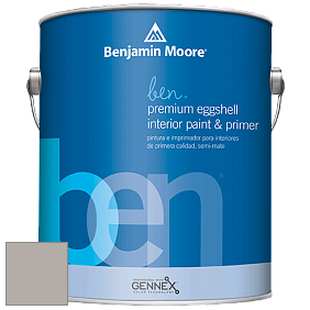 Benjamin Moore Ben W626 Premium Interior Latex Eggshell краска цвет 2111-50 Stone Harbor