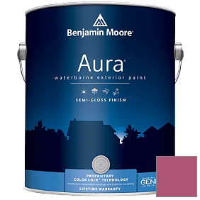Краска Aura Waterborne Exterior Semi-Gloss Finish (632) цвет 2078-30 Royal Fuchsia