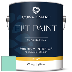 COLOR SMART CS 745 ELIT PAINT глубокоматовая моющаяся краска цвет 2043-50 South Beach