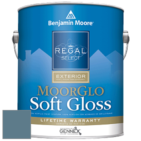 Benjamin Moore W096 Regal Select Exterior Paint-Moor GloSoft Gloss Finish краска цвет AF-520 