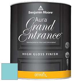 Benjamin Moore Aura 148 Grand Entrance High Gloss эмаль цвет 2056-50 Baby Boy Blue