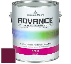 Benjamin Moore 792 Advance Interior Paint-Satin эмаль цвет RAL 4004 