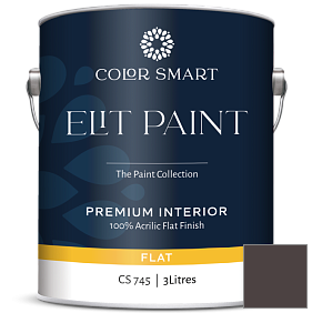 Краска COLOR SMART CS 745 ELIT PAINT глубокоматовая моющаяся краска цвет AF-180 
