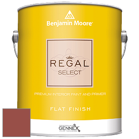Benjamin Moore 547 Regal Select Waterborne Interior Flat Finish краска цвет 2090-30 Terra Cotta Tile