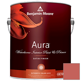 Краска Aura Waterborne Interior Satin Finish (526) цвет 2171-30 Adobe Orange