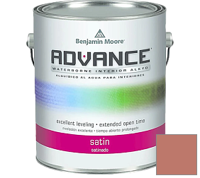 Краска Benjamin Moore 792. Advance Interior Paint-Satin эмаль цвет 1201 Spiced Apple Cider