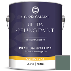 Краска COLOR SMART CS 758 ULTRA CEILING PAINT ультраматовая краска цвет 692 Jack Pine