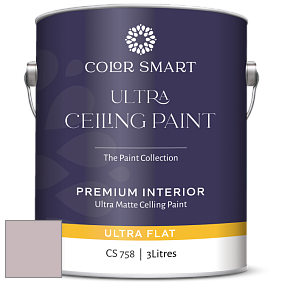 COLOR SMART CS 758 ULTRA CEILING PAINT ультраматовая краска цвет NCS S 2010-R20B 