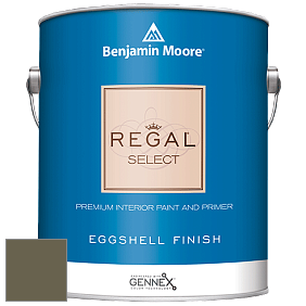 Benjamin Moore 549 Regal Select Waterborne Interior Eggshell Finish краска цвет 2142-10 Mediterranean Olive