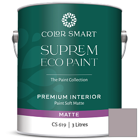 Краска COLOR SMART CS 619 SUPREM ECO PAINT матовая краска цвет 2113-50 Mauve Desert