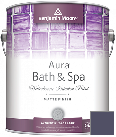 Краска Benjamin Moore Aura Bath & Spa Interior Paint Matte Finish (532) цвет 2069-20 Blackberry Wine