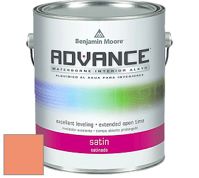 Benjamin Moore 792 Advance Interior Paint-Satin эмаль цвет 082 Sunset Boulevard