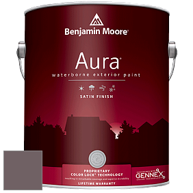 Benjamin Moore Aura 631 Waterborne Exterior Satin Finish краска цвет 2115-30 Amazon Soil