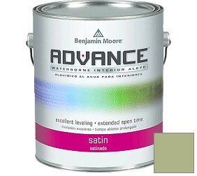 Краска Benjamin Moore 792. Advance Interior Paint-Satin эмаль цвет 431 Central Park